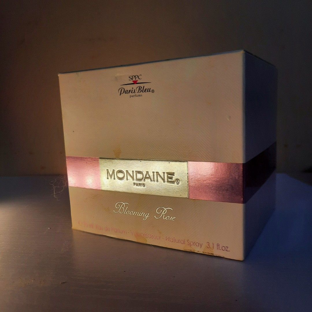 Mondaine Blooming Rose by Paris Bleu 3.1 oz Eau de Parfum Spray for Women