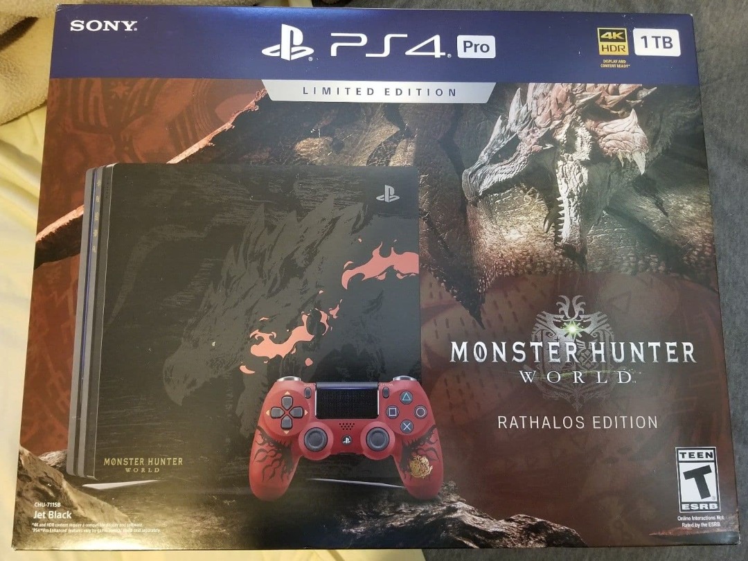 Ps4 monster hotsell hunter limited edition