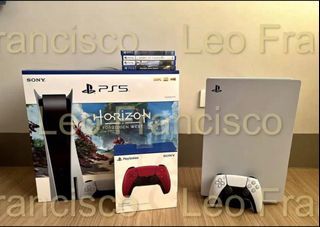 Ps5 Disc Edition with 2 controllers
