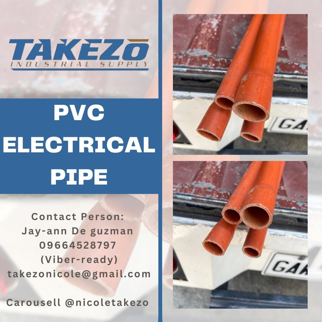 PVC ELECTRICAL PIPE on Carousell