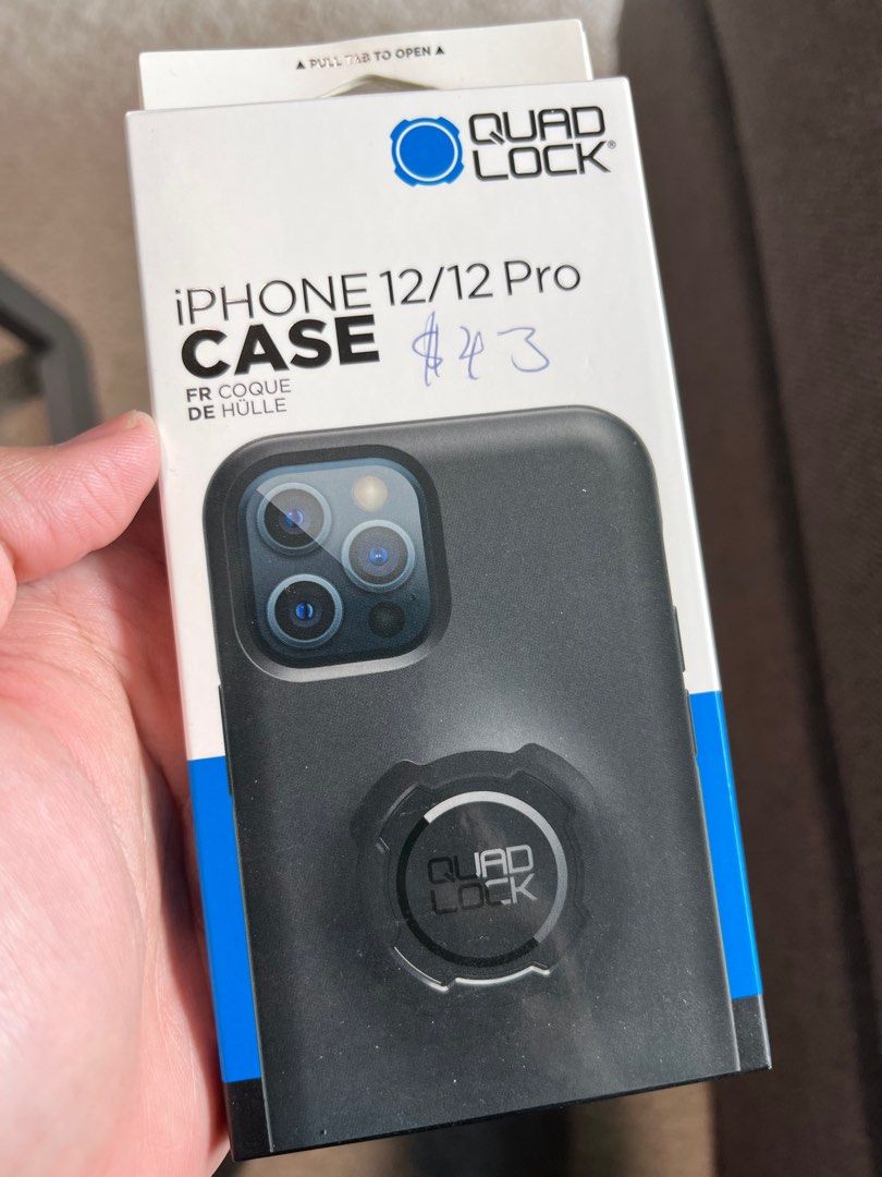 Quad Lock iPhone 12/12 Pro Case, Mobile Phones & Gadgets, Mobile & Gadget  Accessories, Cases & Sleeves on Carousell