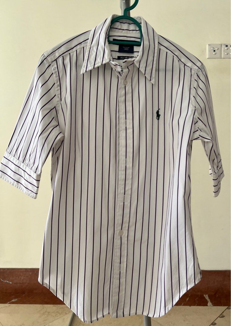 Ralph lauren super slim hotsell fit shirt