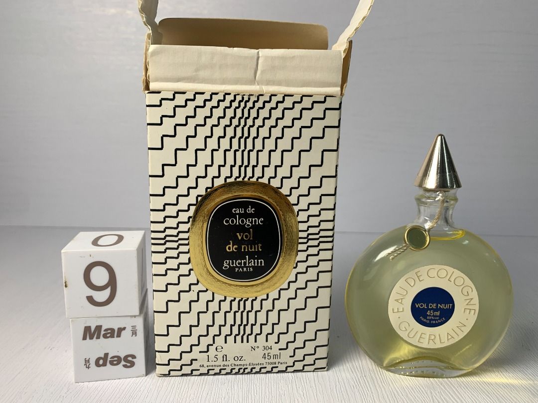 Rare Guerlain vol de nuit eau de cologne edc 45ml 1.5 oz - 090323