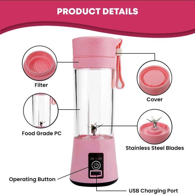 Rechargeable Blender, TV & Home Appliances, Kitchen Appliances, Juicers