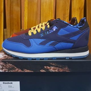 Reebok Classic Leather X Street Fighter Men Classic Shoes - Persian Blue