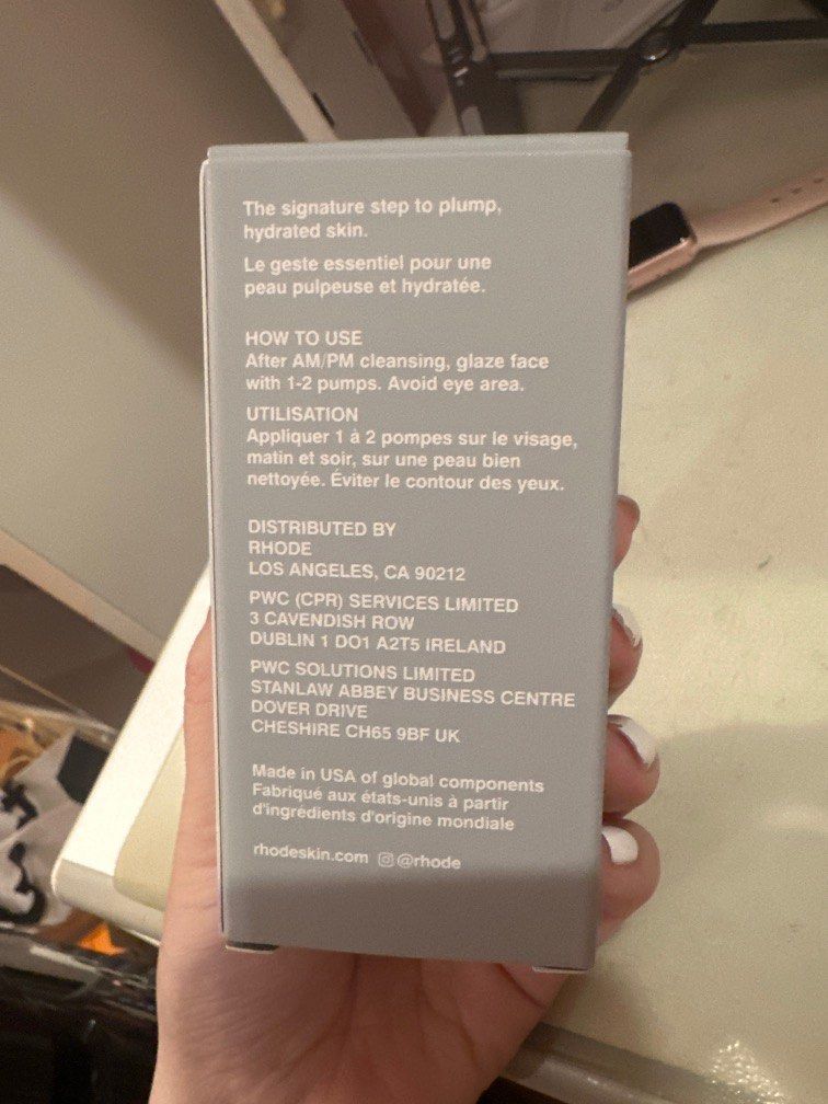 Rhode peptide glazing fluid (Category: Face Care) located in San Juan City. Submitted by kendallxx (Listing ID 1220798993, Image 2). Description: BRAND NEW Last pc .