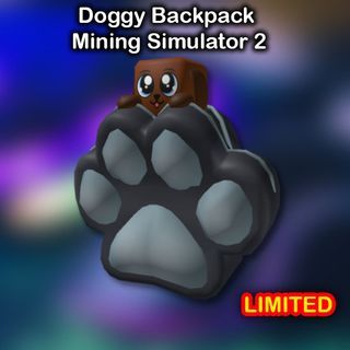 Roblox Mining Simulator 2 - SECRET Dogcat Limited Legendary Pet