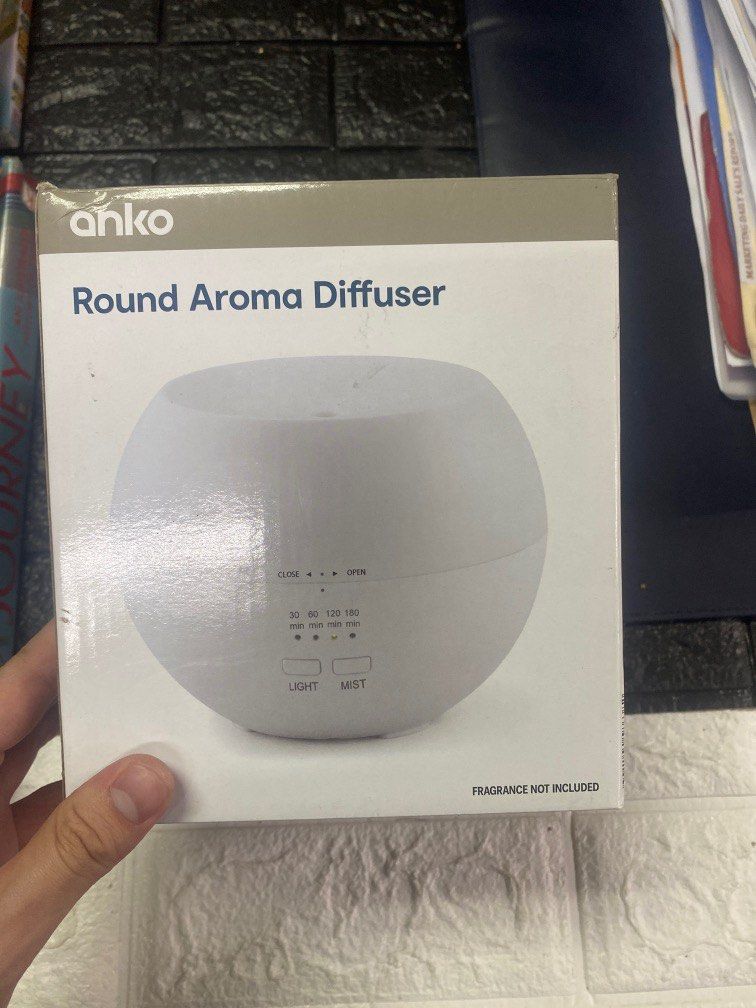 Round Aroma Diffuser Anko, TV & Home Appliances, Air Purifiers
