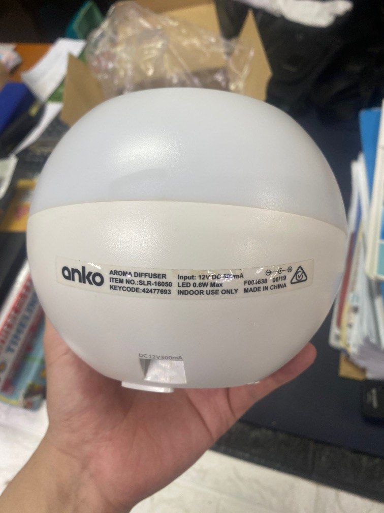 Round Aroma Diffuser Anko, TV & Home Appliances, Air Purifiers & Dehumidifiers on Carousell