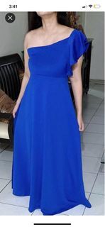 Royal blue gown without tag