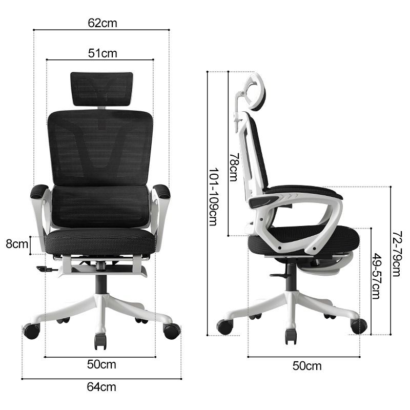 Same Day Delivery Office Chair with Lumbar Back Support, Furniture