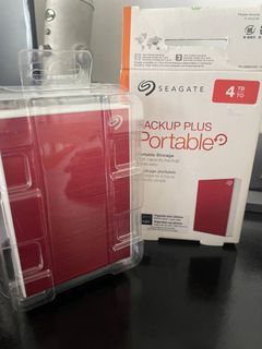 SEAGATE 4TB EXTERNAL HARD DRIVE