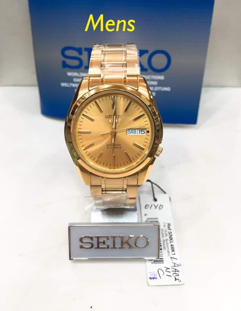 Seiko 5 Pawnable pawnshop Automatic Men s Fashion Watches