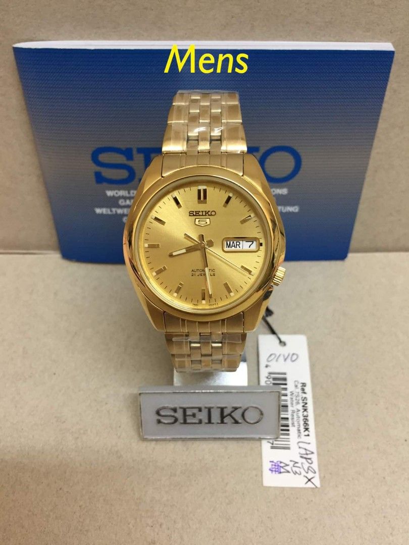 Seiko 5 Pawnable Automatic, Men's Fashion, Watches