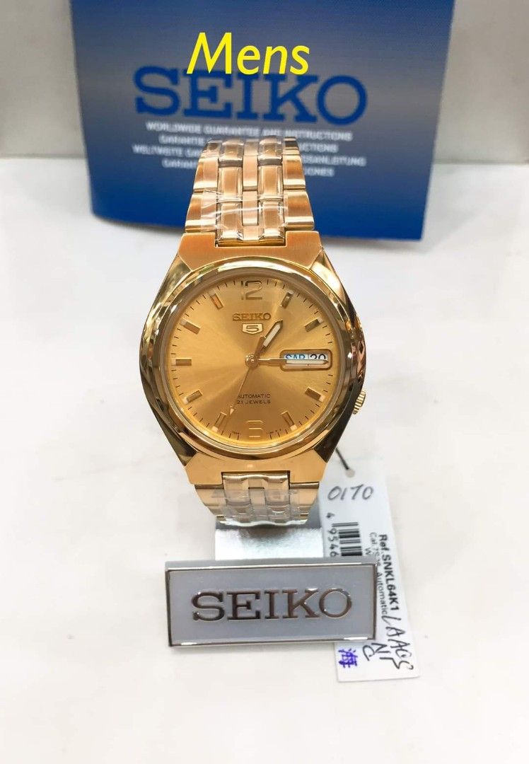 Seiko 5 Pawnable pawnshop Automatic Men s Fashion Watches