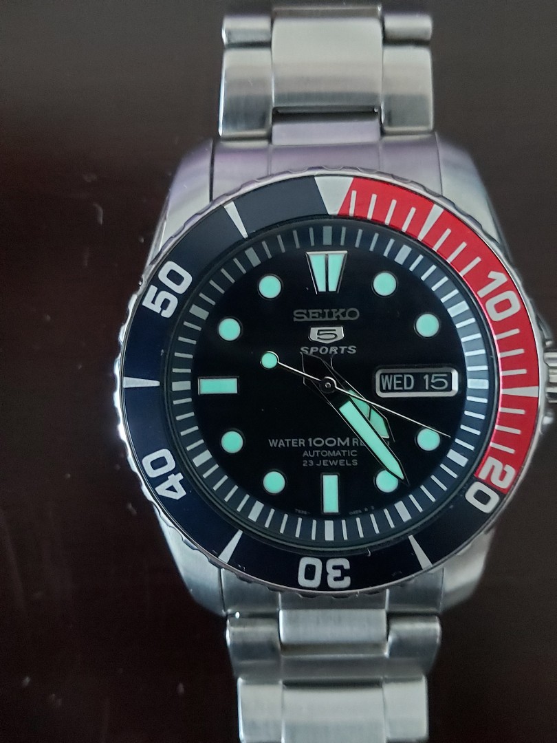 Seiko 5 Blue Urchin Sports Divers automatic watch, Men's Fashion, Watches &  Accessories, Watches on Carousell