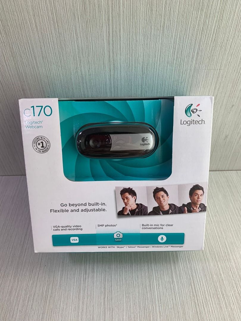Selling NEW Logitech C170 Webcam, Computers Tech, Parts