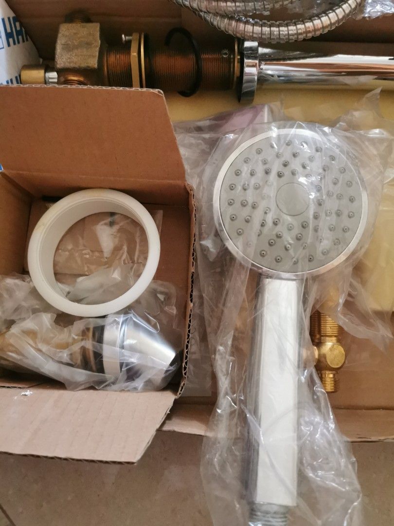 Shower set mixer for bathtub, Furniture & Home Living, Bathroom