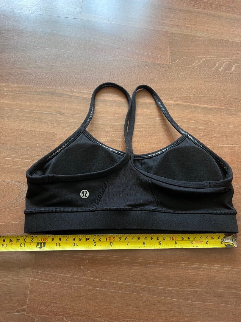 Size 6 Lululemon sport bra black, Women's Fashion, Activewear on Carousell