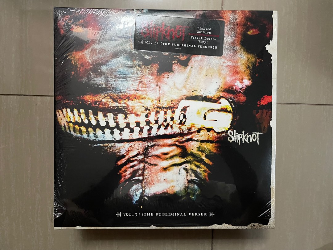 Slipknot - Vol. 3 (The Subliminal Verses) 2LP colored vinyl on Carousell