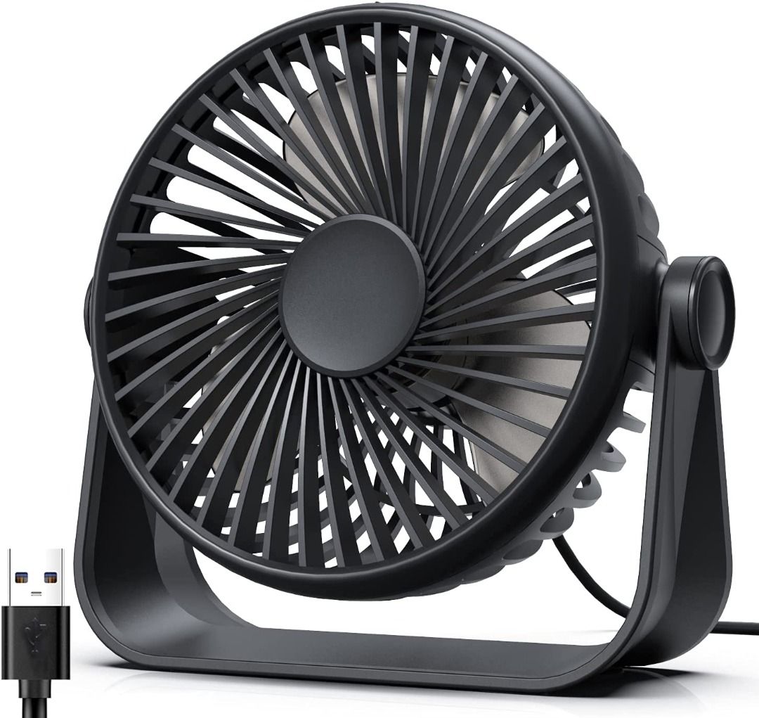 Compact desk hotsell fan