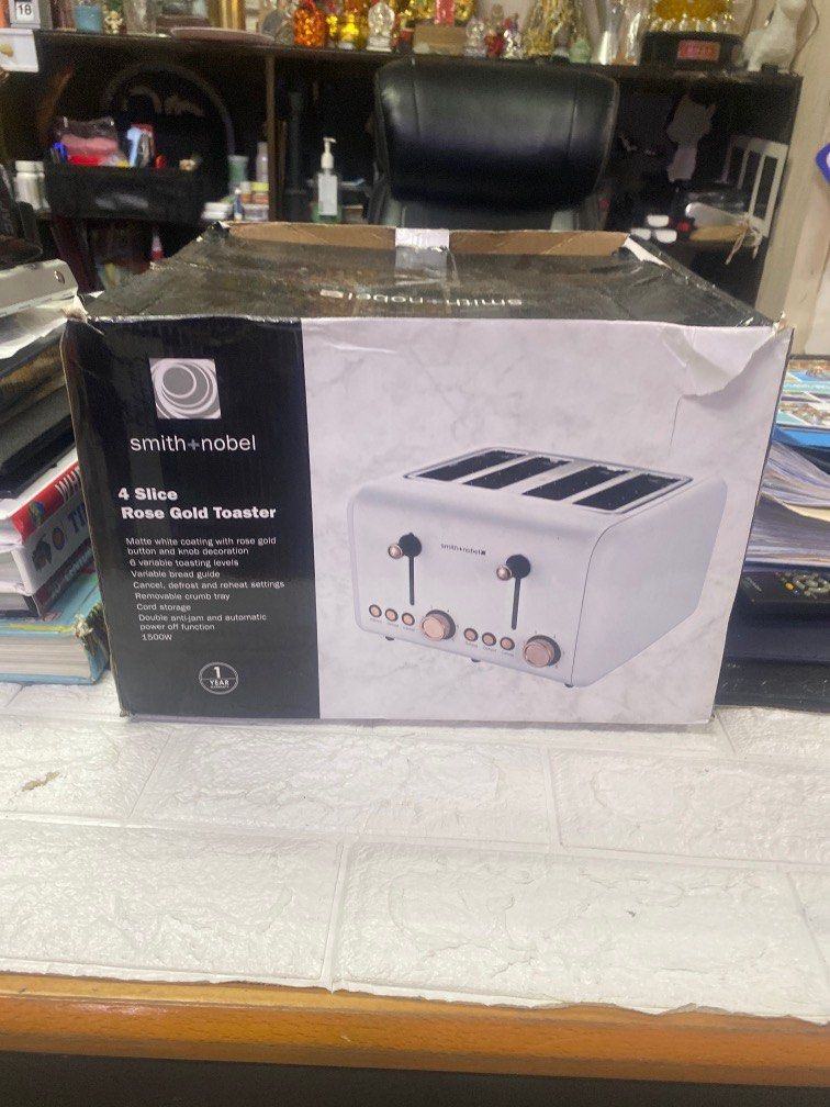 Smith+nobel Bread Toaster Multipurpose, TV & Home Appliances, Kitchen