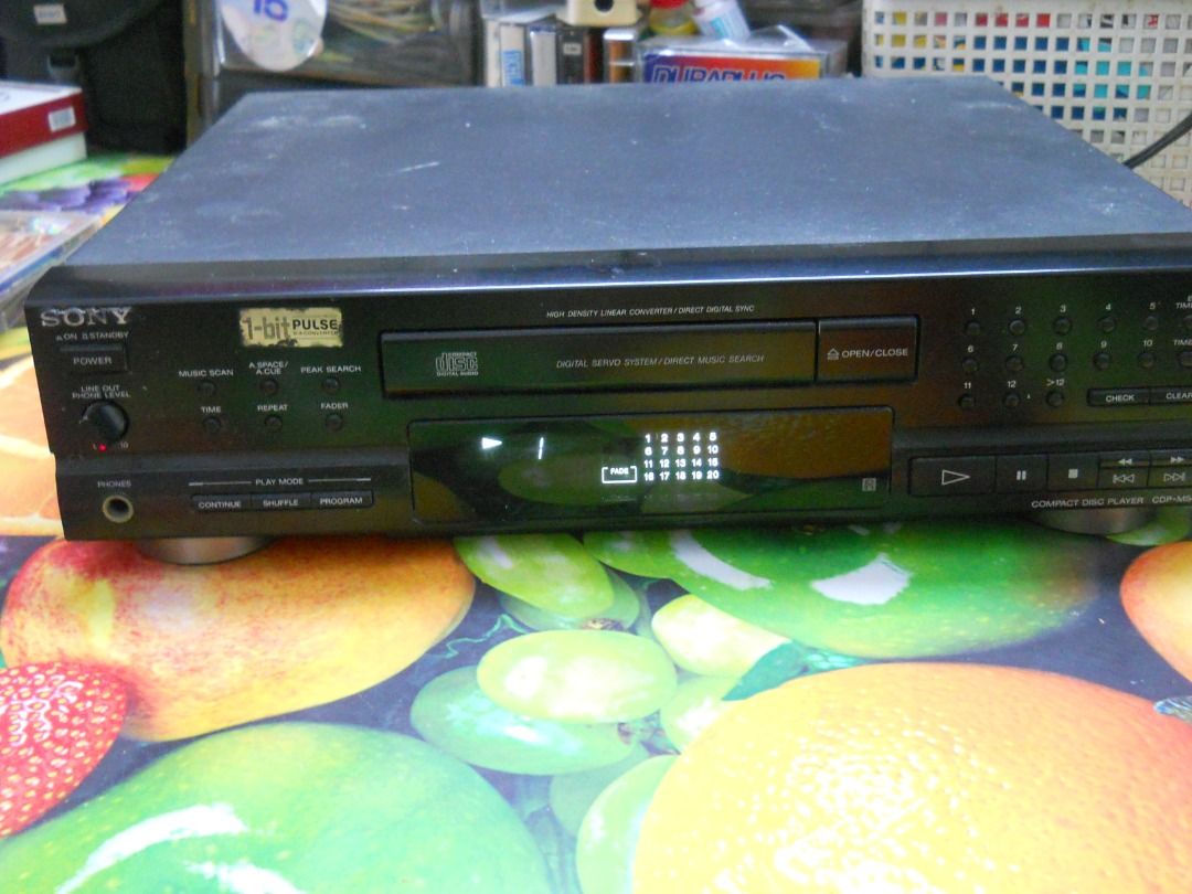 SONY CD PLAYER CDP-M54 - semi faulty / kena servis, Audio