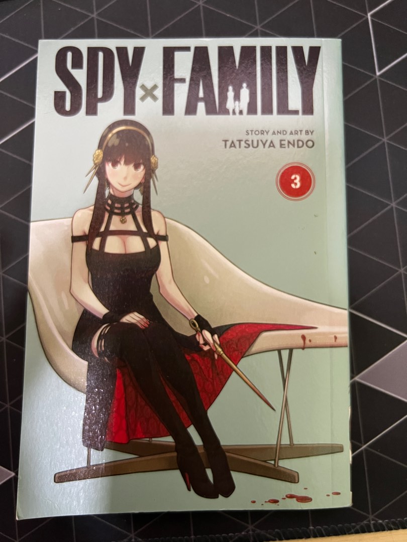 Spy X Family manga volume 3 Kinokuniya, Hobbies & Toys, Books