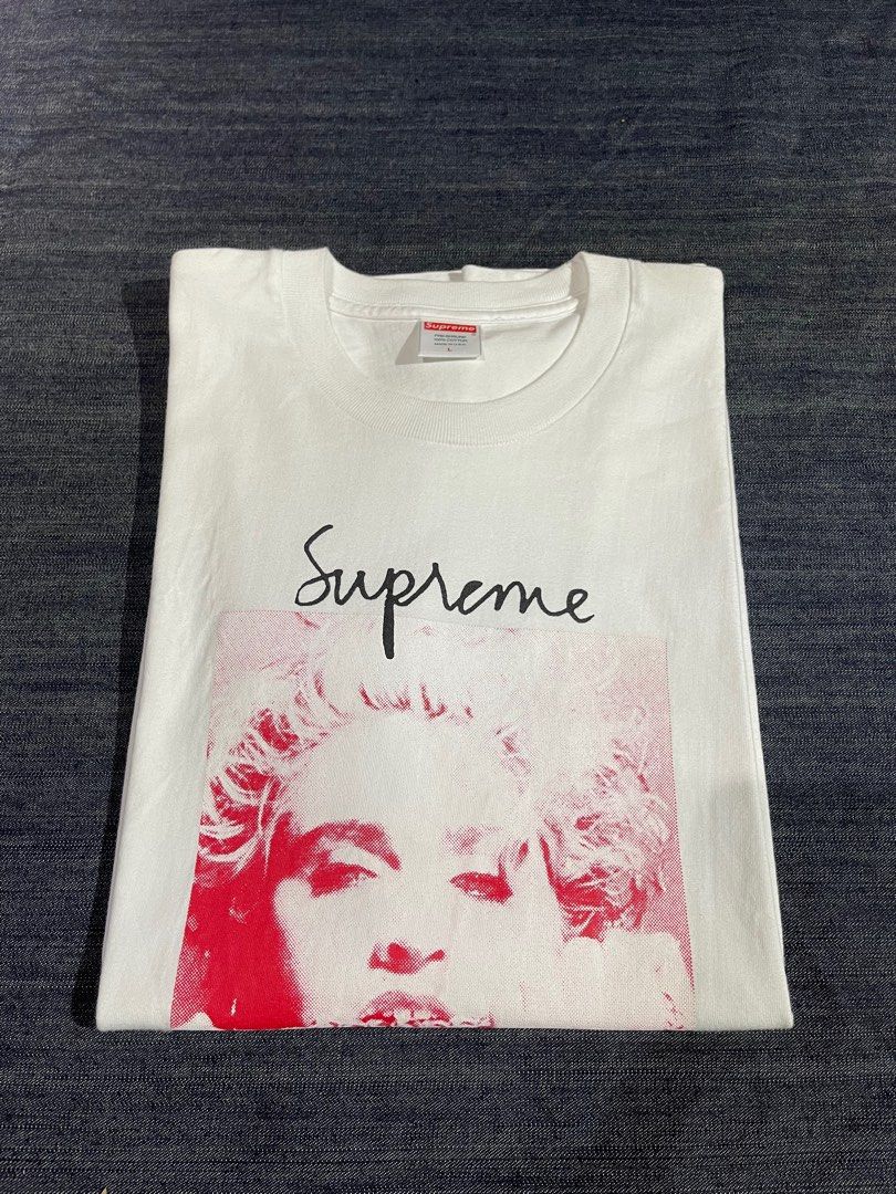 Supreme Madonna tee L, 名牌, 服裝- Carousell