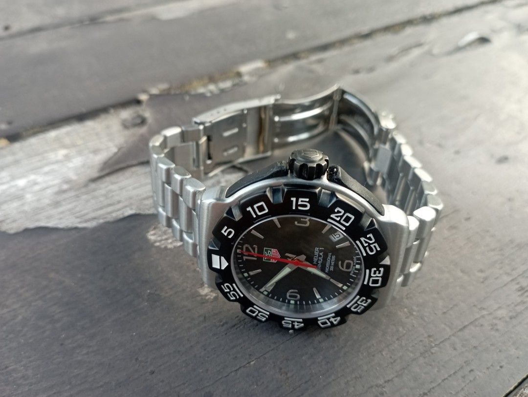 Tag Heuer CR7 Formula 1 chronograph date black quartz men's