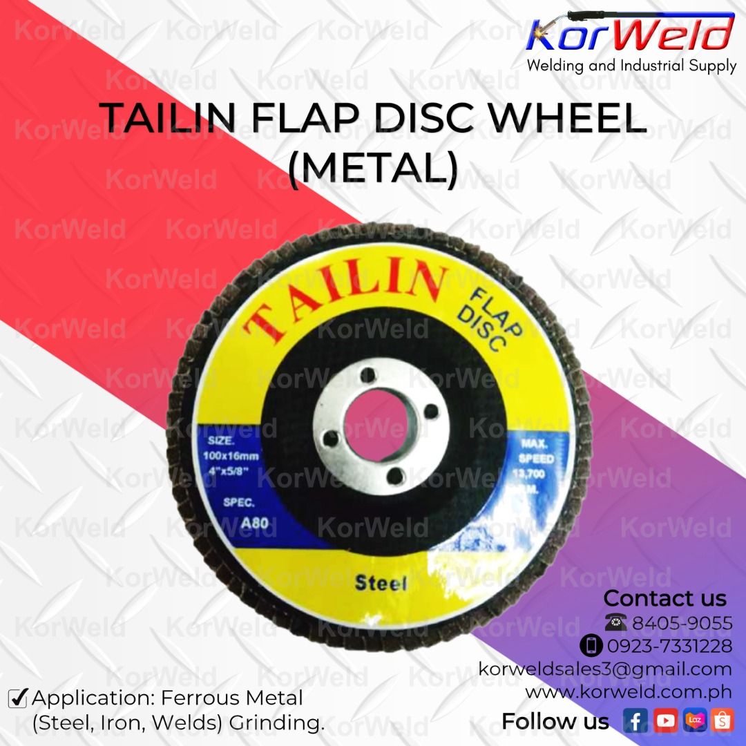 Tailin Flap Disc Wheel Metal, Commercial & Industrial, Industrial