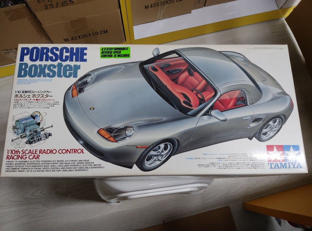 TAMIYA Porsche Boxster 1/10 ラジコンカー&リモコン TAMIYA Porsche Boxster 1/10 ラジコンカー&リモコン TAMIYA