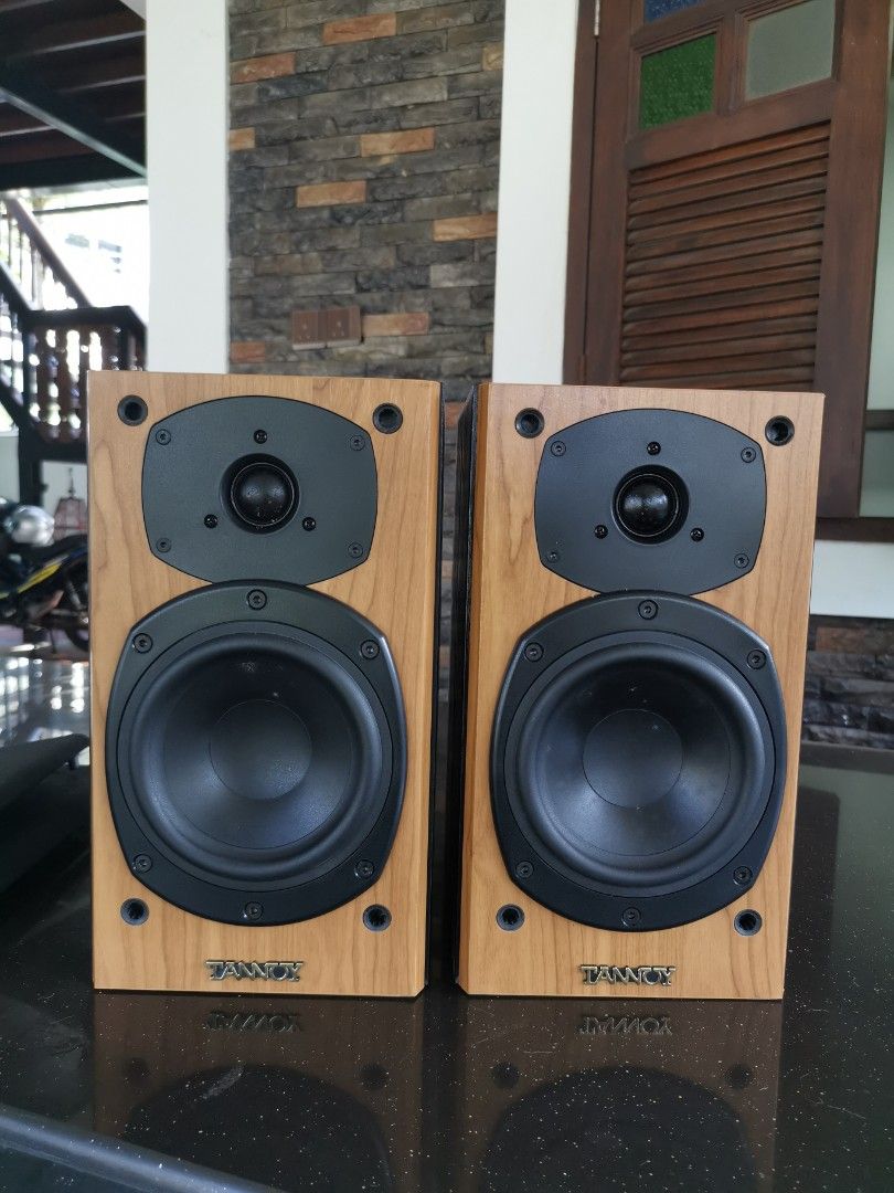 Tannoy Mercury M1 cherry bookshelf, Audio, Soundbars, Speakers