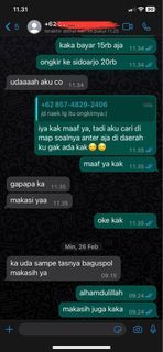 testimoni tas selempang / sling bag / tas import