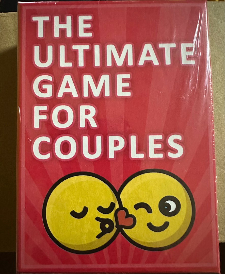 The Ultimate Game For Couples Card Game, Hobbies & Toys, Toys & Games ...