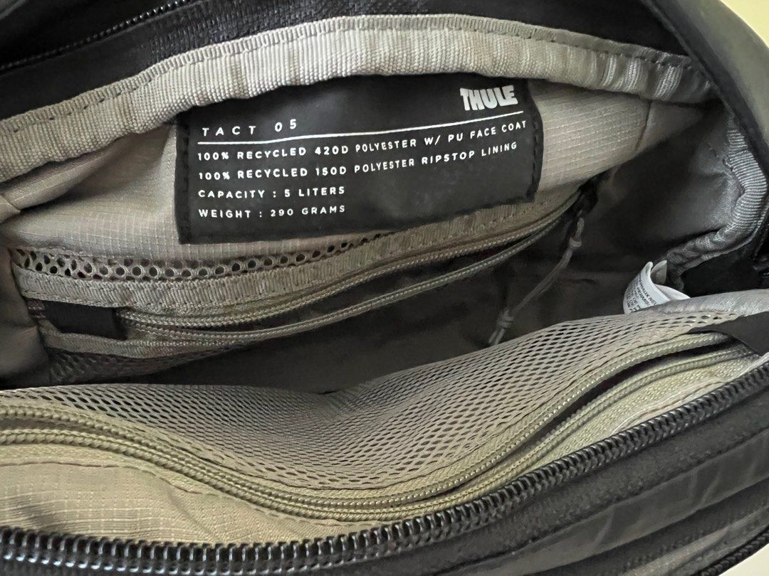 Thule Tact Crossbody Waistpack 5L, Men's Fashion, Bags, Sling Bags on Carousell