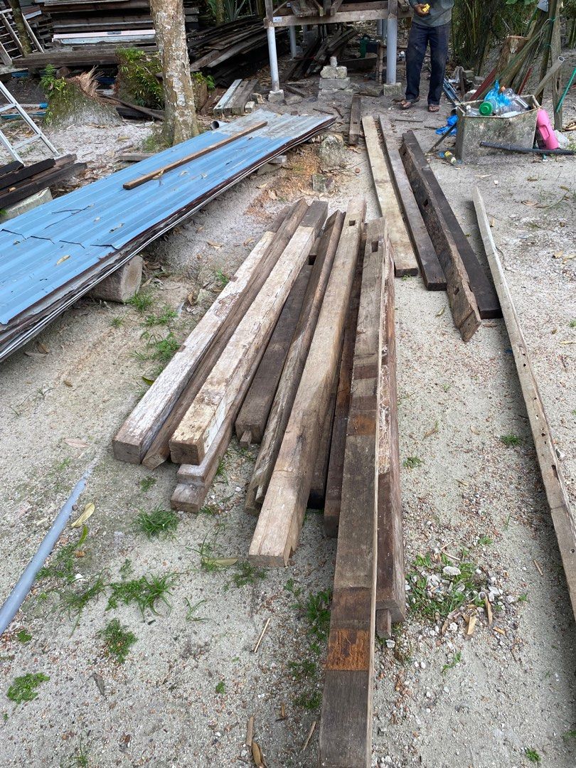 Tiang Rumah Kayu, Furniture & Home Living, Furniture, Other Home