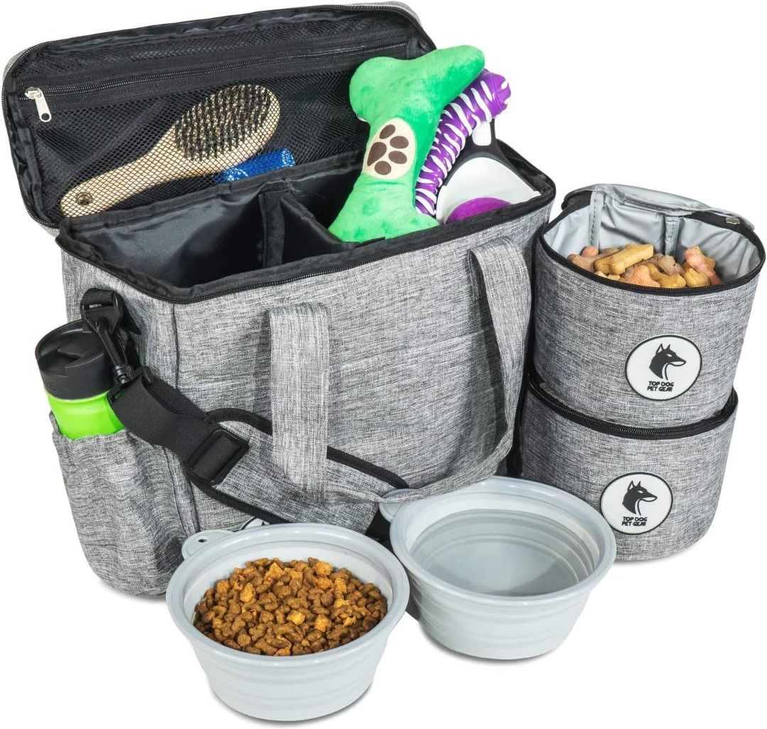 Dog travel on sale bag for supplies
