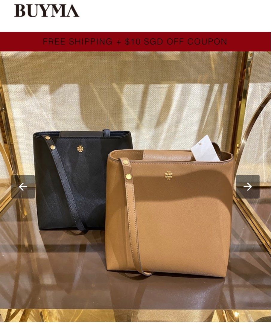 Tory Burch Saffiano Crossbody strawbag Women s Fashion Bags