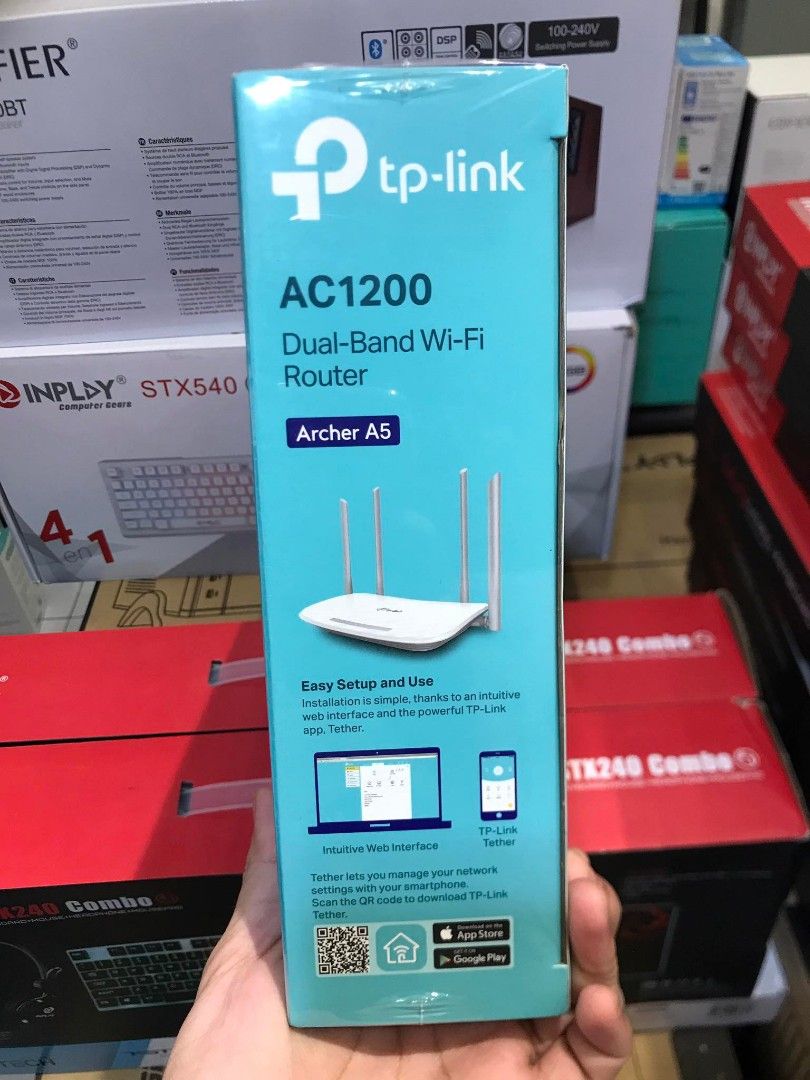 Bán Router Wi-Fi Băng Tần Kép AC1200 TP-LINK Archer A5 giá rẻ Bán Router Wi-Fi Băng Tần Kép AC1200 TP-LINK Archer A5 giá rẻ