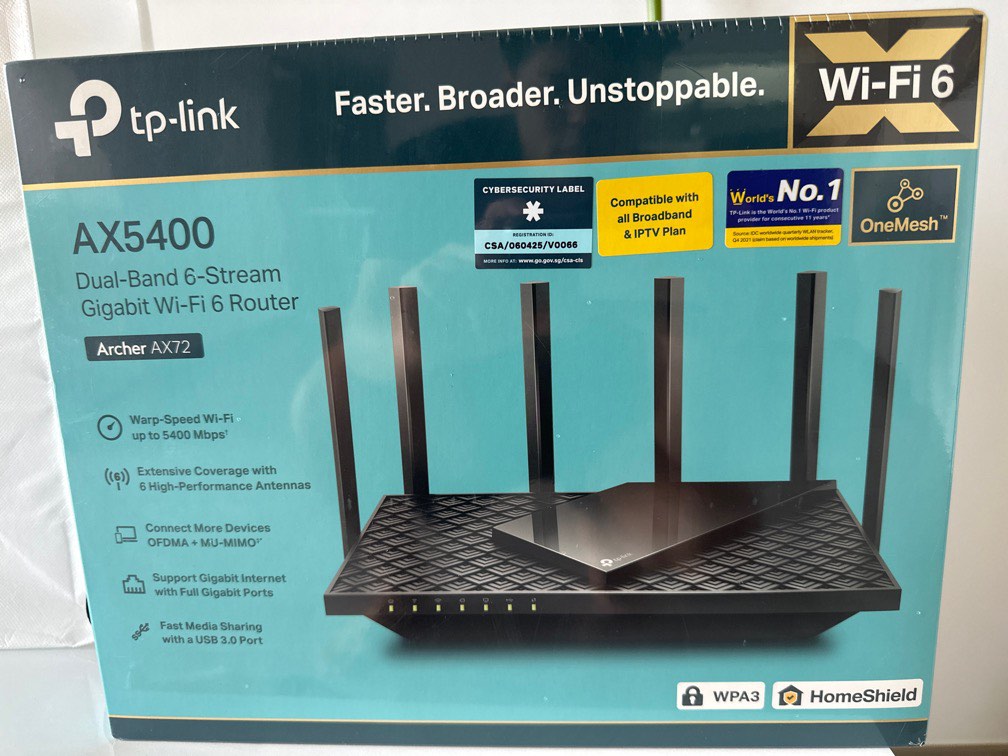 tp-link AX5400, Computers & Tech, Parts & Accessories, Networking on ...