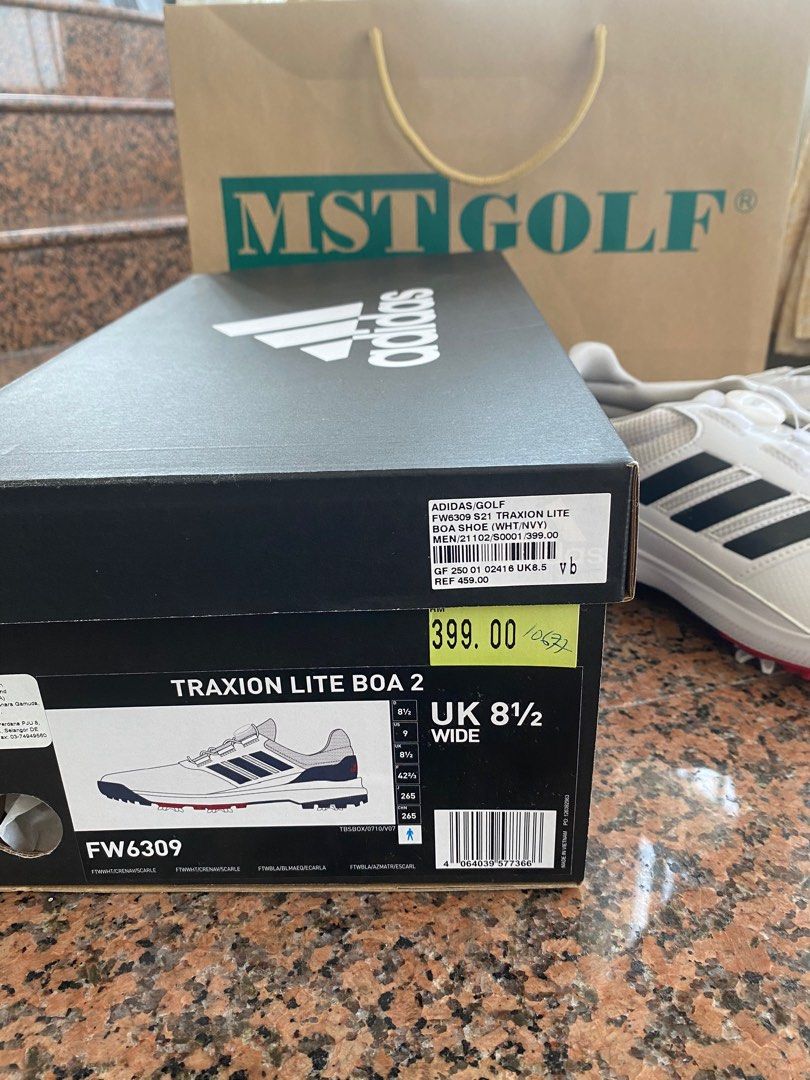 Traxion Lite Boa 2 Golf shoes Men s Fashion Footwear Sneakers