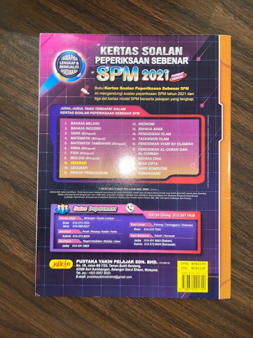 trial spm sejarah 2021, Hobbies & Toys, Books & Magazines, Assessment