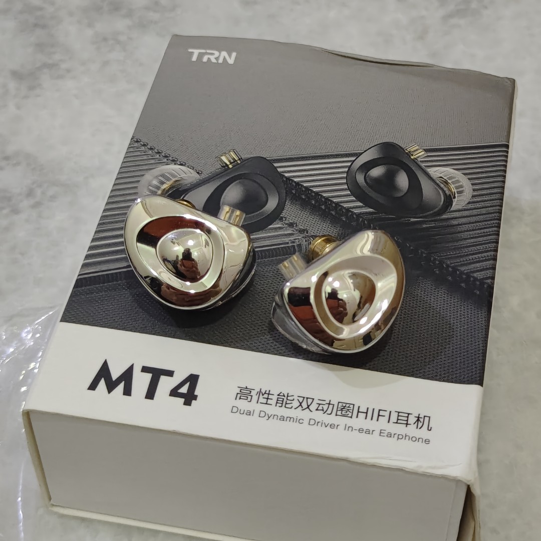 TRN MT4 High-Performance Dual Dynamic HiFi In-Ear Monitors, Audio,  Earphones on Carousell