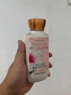 USED BATH & BODY WORKS HIBISCUS PARADISE BODY LOTION