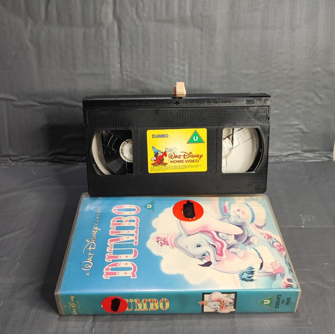 VHS Tapes Walt Disney Classic Dumbo (Category: CDs & DVDs) located in Malolos. Submitted by ricojoie_collection (Listing ID 1220772607, Image 3). Description: VHS Tapes Welcome to my shop! Our products are part of our collection . You can chat with us if you have any questions. Happy shopping.