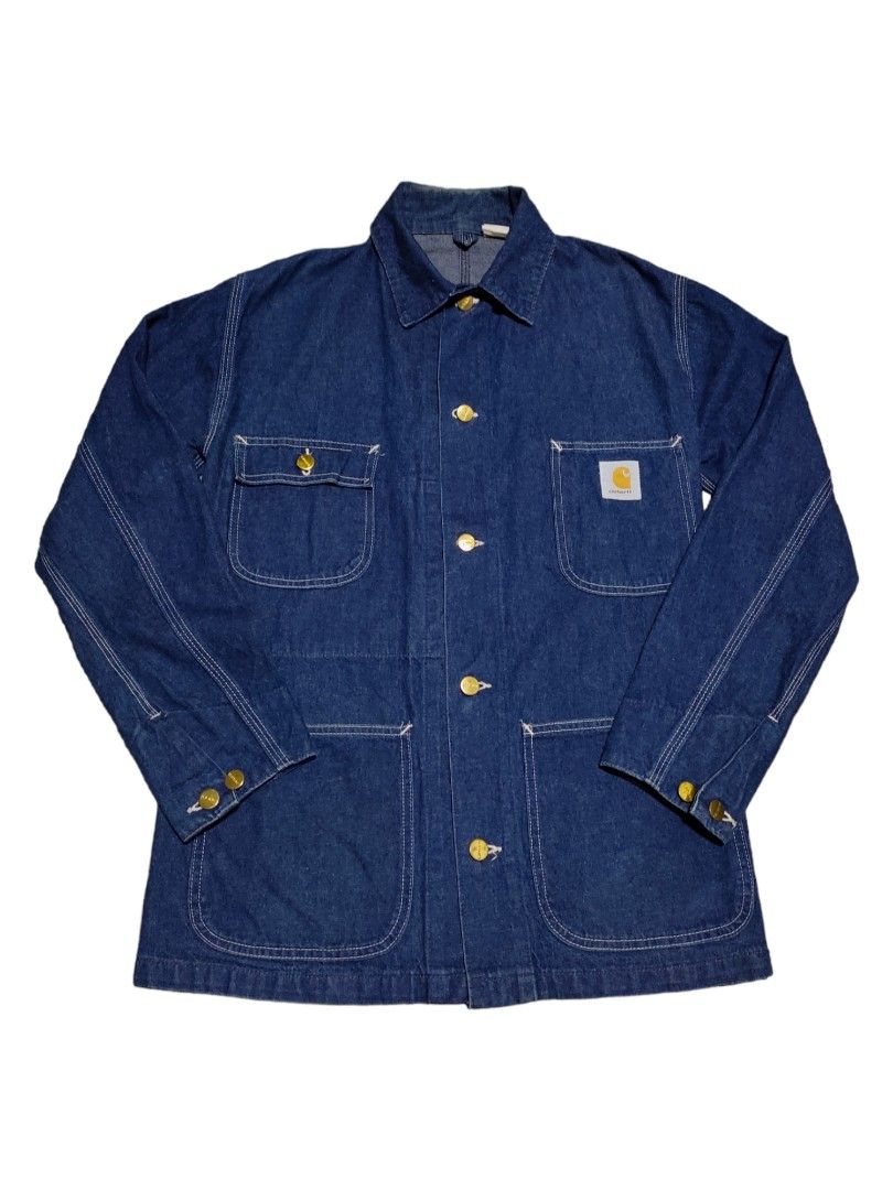 Tupac Vibes Authentic Vintage 1980 s Carhartt Denim Chore Coat