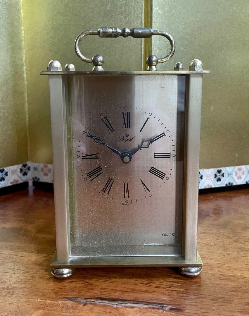 Quartz carriage clock movements best sale