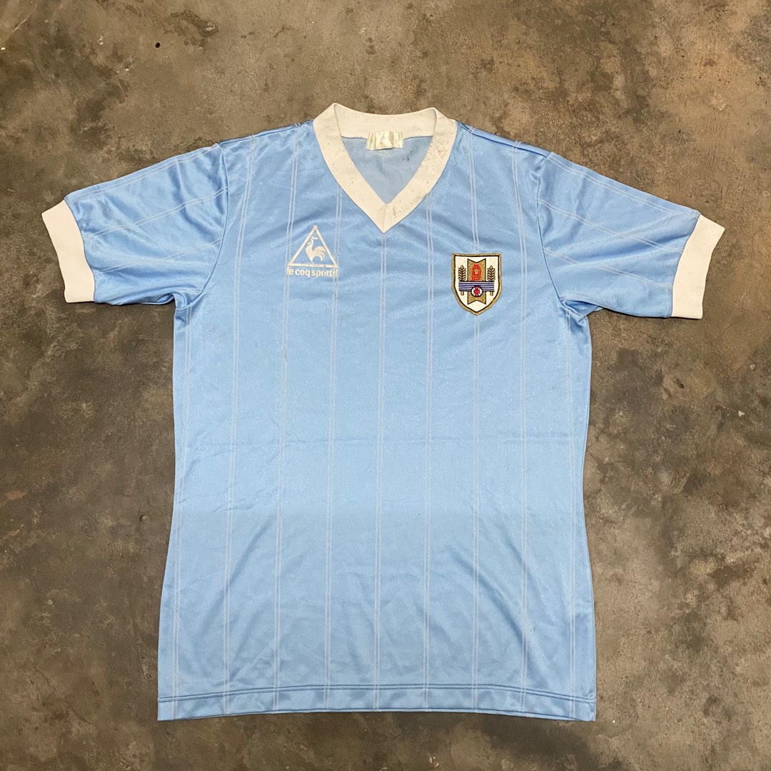 Vintage Jersey Uruguay, Men's Fashion, Tops & Sets, Tshirts & Polo