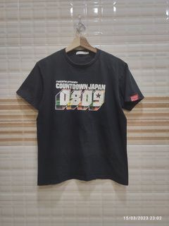 Vintage rockin'on presents countdown japan band t-shirt - Tiada Tulang Tepi